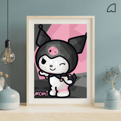 Kuromi- Kit de pintura por números.