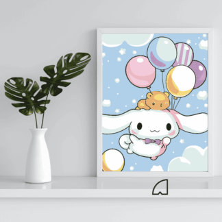Cinnamoroll- Kit de pintura por números.
