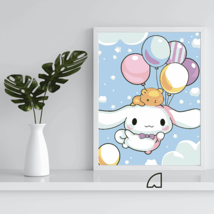 Cinnamoroll- Kit de pintura por números.