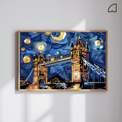 Puente de Londres- Kit de pintura por números.