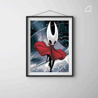 Hornet- Hollow knight - Kit de pintura por números.