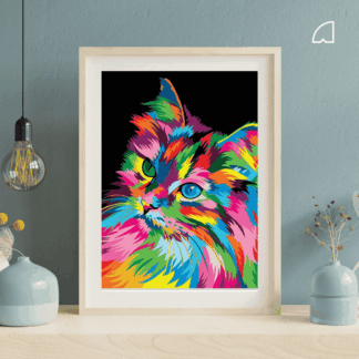 Angora-Kit de pintura por números