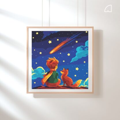 Pequeño Universo-kit de pintura por números.